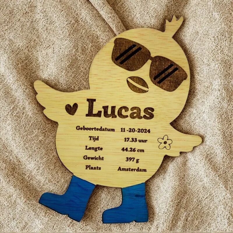 Geboorte cadeau met naam