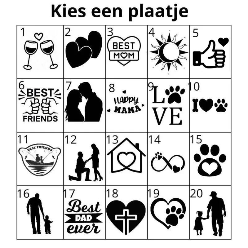 Sleutelhanger ontwerpen - Sleutelhanger ID TAG Titanium - Sleutelhanger laten graveren zilver