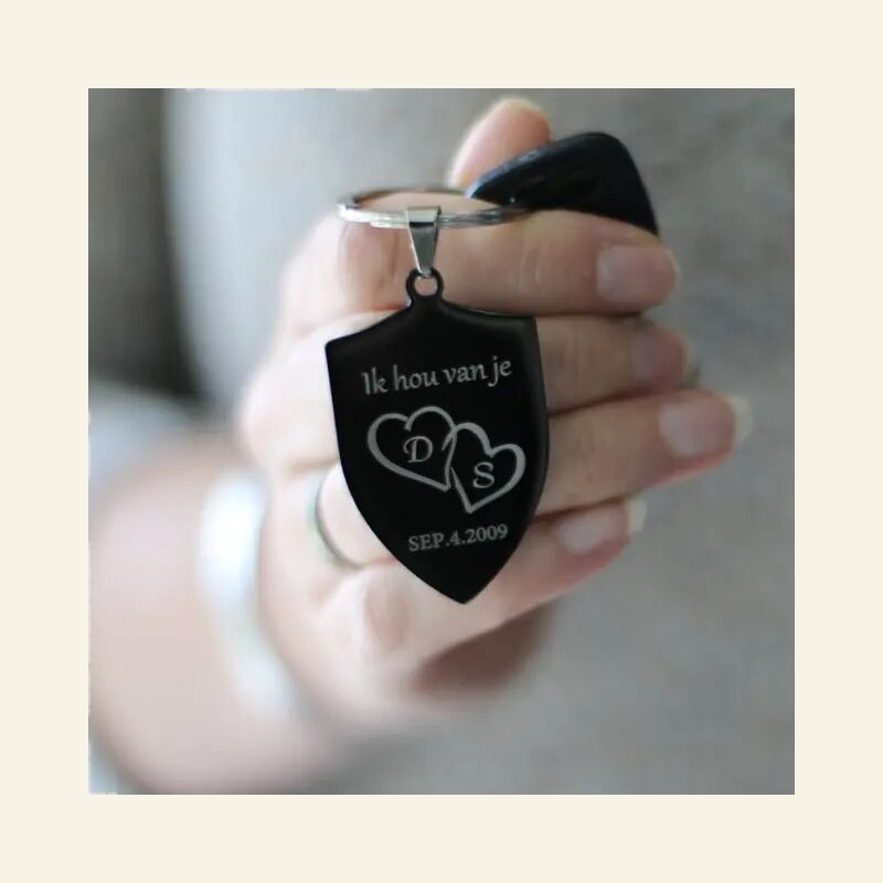 Sleutelhanger liefde man: Prachtig cadeau voor hem