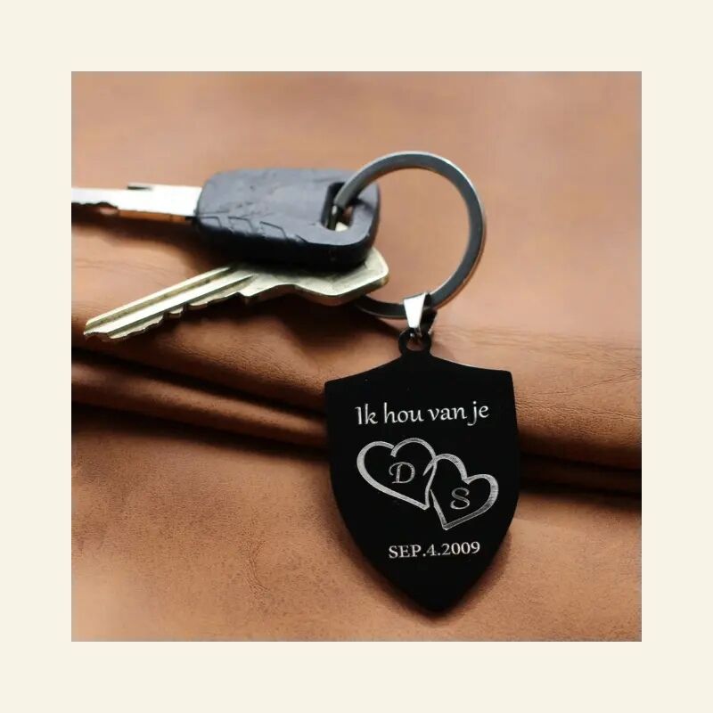 Sleutelhanger liefde man: Prachtig cadeau voor hem