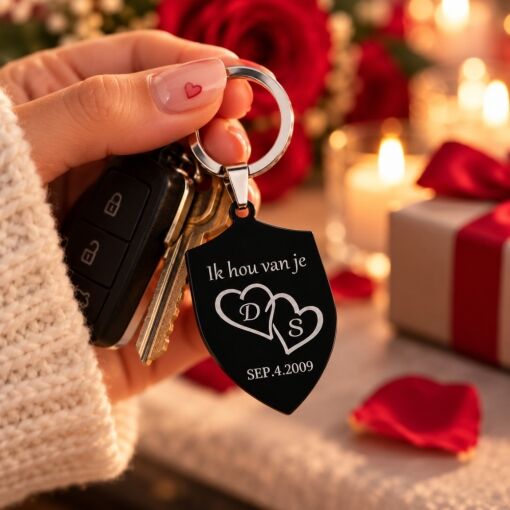Llavero de hombre del amor: regalo personalizado para él y ella