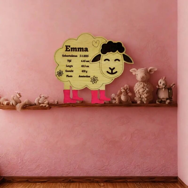 Geboorte kado met naam