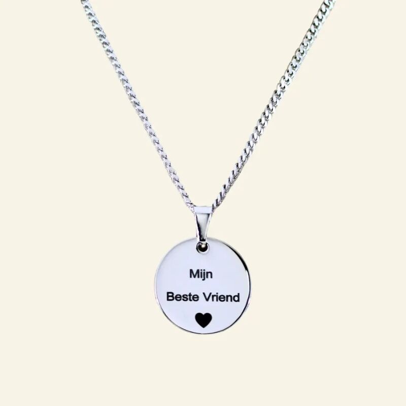 Ketting met foto huisdier hond of kat