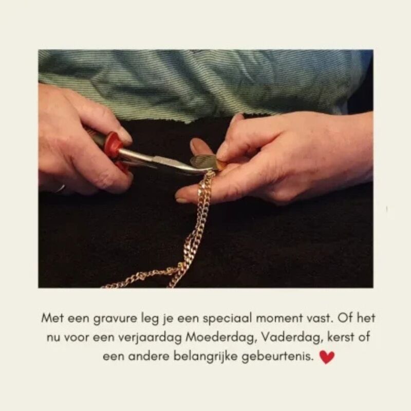 Ketting met foto huisdier hond of kat